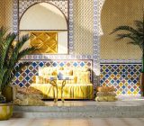 MUEBLES DE BAÑO DE ESTILO ÉTNICO. | Diseña el baño en estilo étnico: formas y colores exóticos.