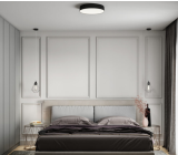Diseño moderno con notas clásicas en un apartamento de tres habitaciones en Bucarest